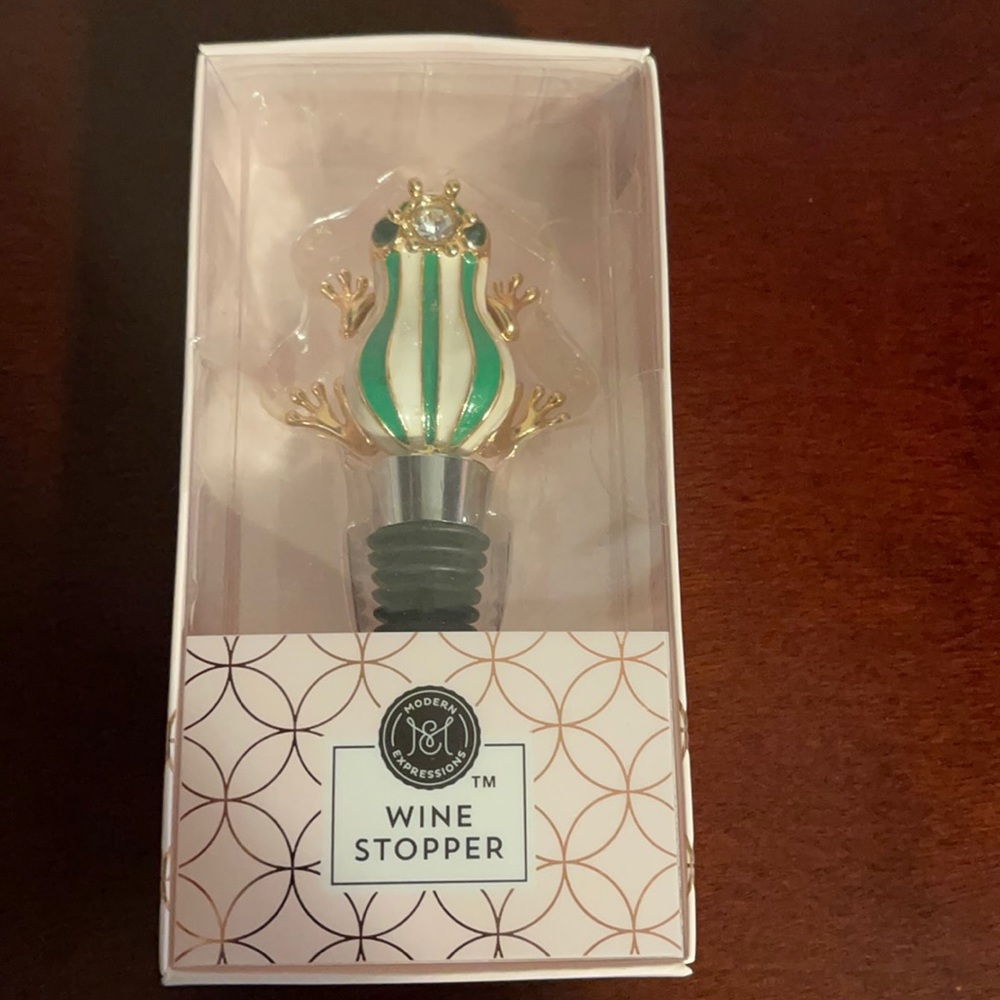 Frog Wine Stopper